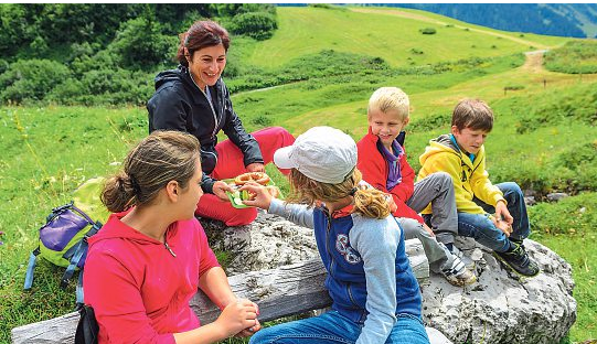 Mit Karottensticks, Apfelspalten und Käsebrot in der Dose macht die Rast doppelt Freude. Foto: ARochau-stock.adobe.com