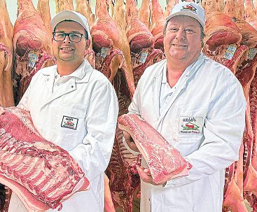 Stefan Schöffmann und Johannes GritschFoto: Kärntner Fleisch