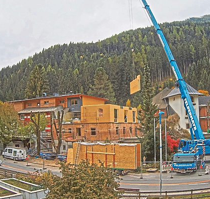 Der Trattlerhof befindet sich gerade im Umbau. Und im Dezember wird er als 4-Sterne-Superior-Hotel neu eröffnen. Foto: zvg
