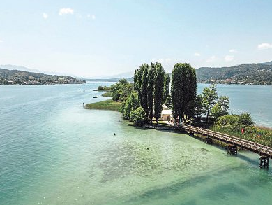 Wasser und weite Täler prägen die Region WörtherseeRosental. Foto: Gollner