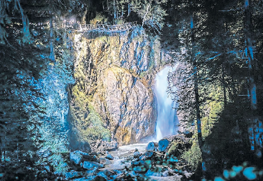 Die Groppensteinschlucht lädt zur Nachtwanderung<br/>Foto: Peter Maier