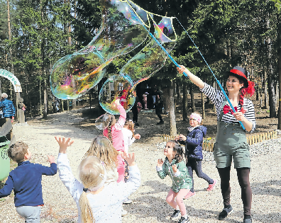 Spiel, Bewegung und Natur stehen hier im Mittelpunkt.   Foto: Uta Rojsek-Wiedergut