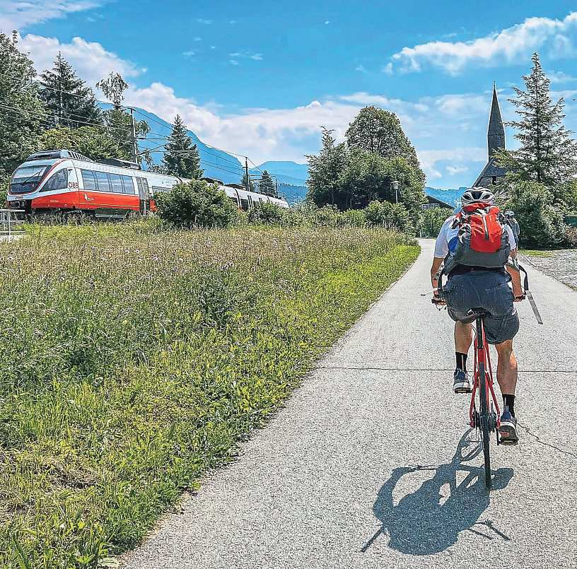 Radreisen in Kombination mit den ÖBB werden immer beliebter. Fotos: Wallner Hannes