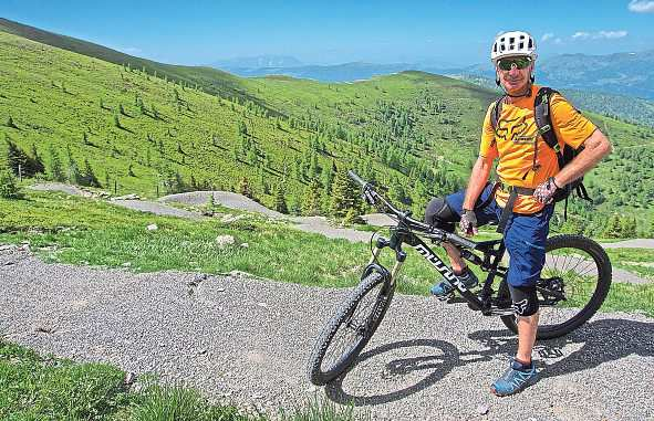 Wolfgang Krainer ist die treibende Kraft hinter dem großen Nockbike-Angebot.