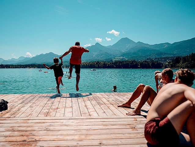 Südliches Urlaubsglück wartet in der Region Villach-Faaker See-Ossiacher See.