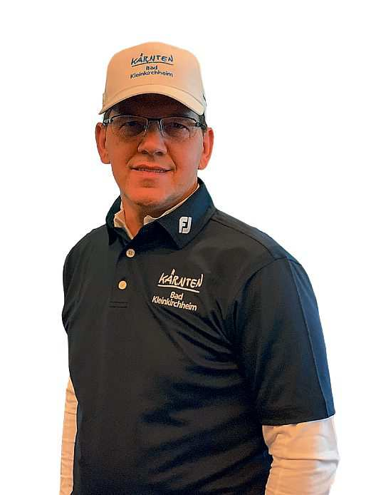 Highlight 2023: Kursangebote im Golfclub Bad Kleinkirchheim mit PGA Senior Playing Pro Arthur Rodriguez Reyes. Foto: Arthur Rodriguez Reyes