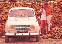 <b>1961</b> Ein Auto für alle: Der R 4 verkaufte sich über 8 Millionen Mal. Foto: Renault Communications