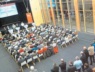 Bürger werden ständig bei Info-Veranstaltungen informiert