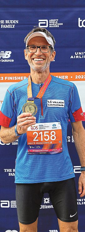 Fritz Lange liebt den New York-Marathon, lief bei dem Klassiker neuerlich auf das Podest. Foto: Fritz Lange