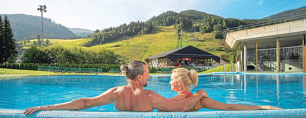 Bad Kleinkirchheim bietet mit seinen zwei herausragenden Thermen ein Wellness-Erlebnis der besonderen Art. Foto: Mathias Prägant