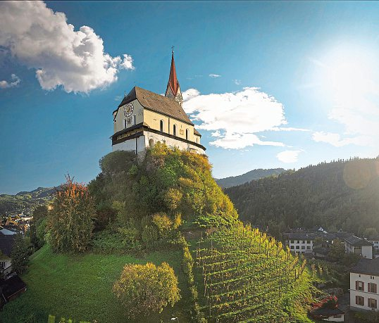 Weinanbau mit „himmlischen Segen“ in Rankweil in Vorarlberg. Foto: ÖWM/WSNA