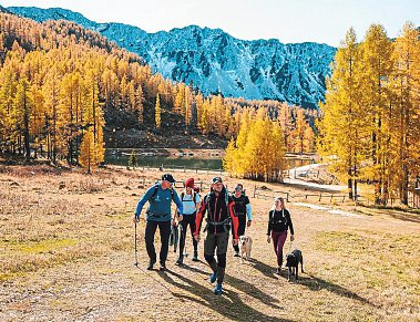 Wenn die Wälder bunt leuchten und die Bergluft erfrischt, dann hält der Herbst langsam Einzug in Südkärnten.