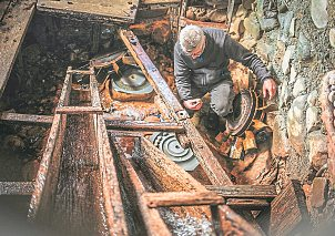 Der Kugelmüller zeigt die Produktion von Marmorkugeln. Foto: Tourismusverband Seeham