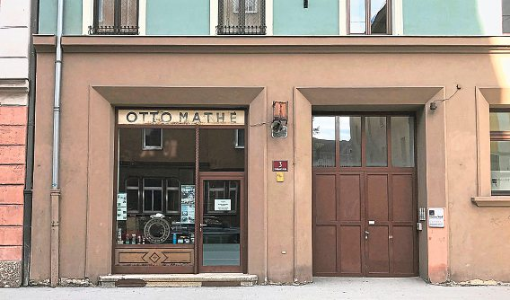 Otto Mathés„Ladele“ in Innsbruck existiert heute noch.