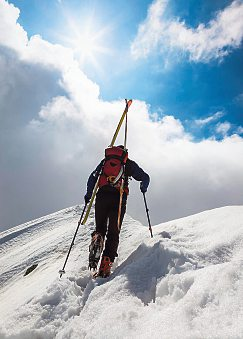 Der Winter im Mühlviertel lädt ein, die Natur in vollen Zügen zu genießen.    Foto: rcaucino - stock.adobe.com