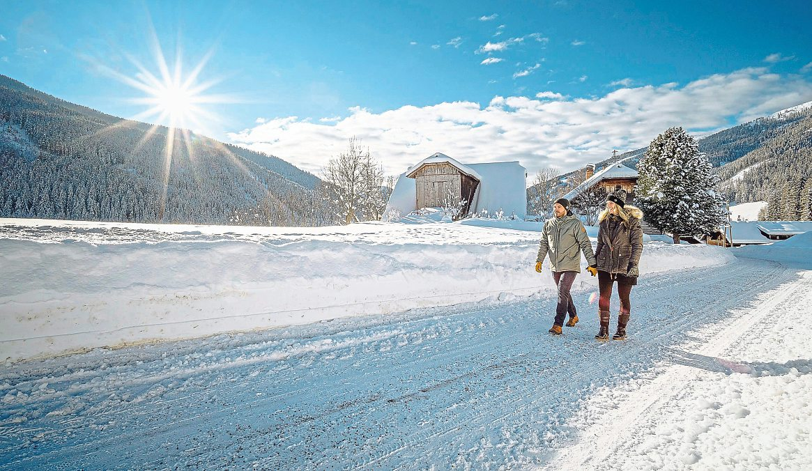 Winter zum Durchatmen: Auf den stillen Wegen rund um Bad Kleinkirchheim ist jeder Schritt ein Stück Gelassenheit. Foto: Mathias Prägant