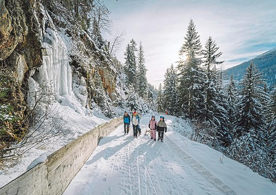 Das Winkeltal ist bekannt für seine unberührte Kulturlandschaft und die umliegenden Villgrater Berge. Foto: Peter Maier