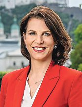 Mag. Karoline Edtstadler Landeshauptfrau Salzburg. Foto: Salzburger Volkspartei/Manuel Horn
