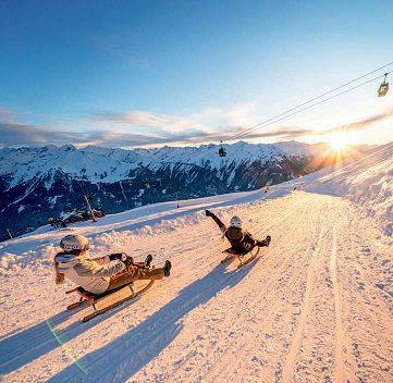 Winterspaß pur mit schneesicheren Pisten.