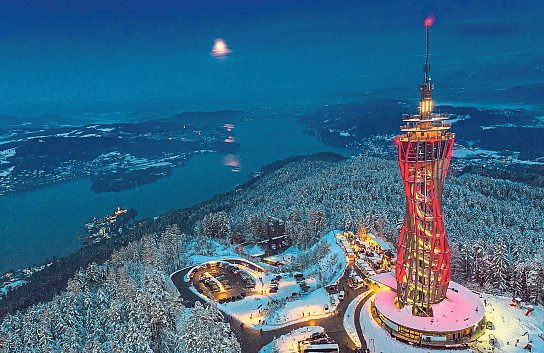  Pyramidenkogel: Der höchste Holzaussichtsturm der Welt   Foto: Gert Steinthaler