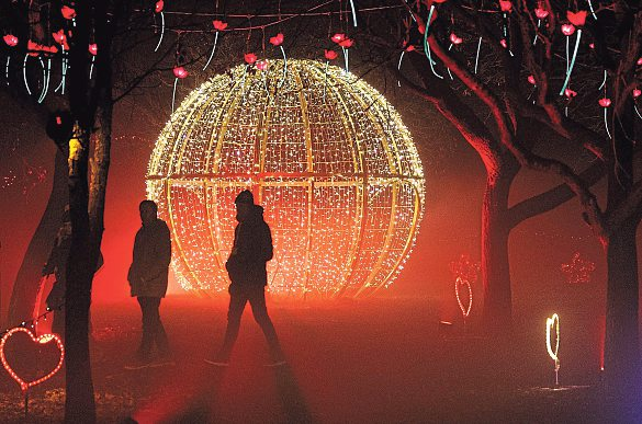 Der Lichterpark Lumagica. Foto: vents Kulturagentur - Erwin Scheriau