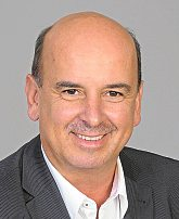 Heinz Achatz, Südpark-Manager, heißt die Besucher herzlich willkommen. Foto: Südpark