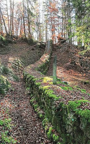 Unterhalb des Trattnigteichs gibt's einen kaum bekannten Wasserfall.
