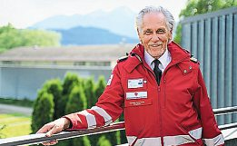 Günther Ennemoser, Präsident des Roten Kreuzes Tirol. Foto: Rotes Kreuz Tirol/Alex Kulaita