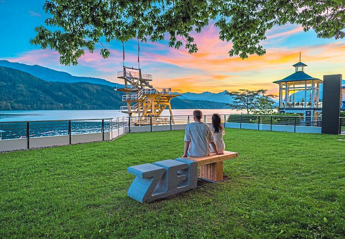Der "ZEITplatz" in Millstatt am See   Foto: Gert Perauer