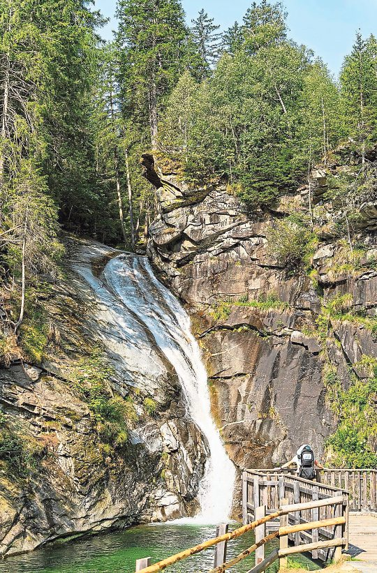 Das Maltatal wird auch als „Tal der stürzenden Wasser“ bezeichnet. Fotos: Rauf und Davon