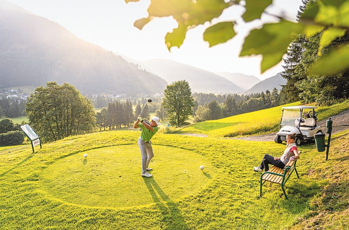 Der Golfclub Bad Kleinkirchheim ist Kärntens höchstgelegener Golfplatz.   Foto: Mathias Prägant