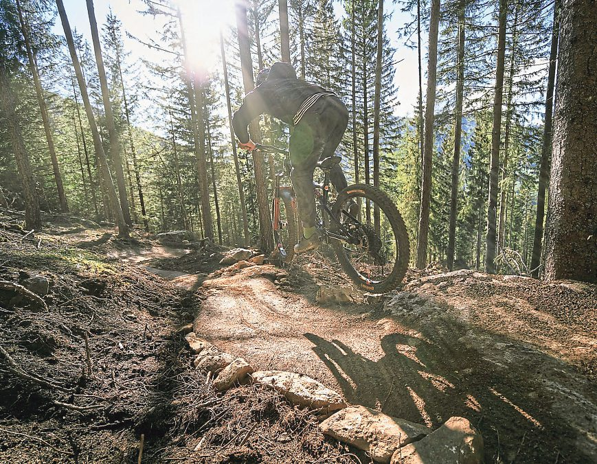 Die neuen Marco Schwarz Trails sorgen in Bad Kleinkirchheim für noch mehr Abwechslung auf zwei Rädern. Foto: Thomas Squibb