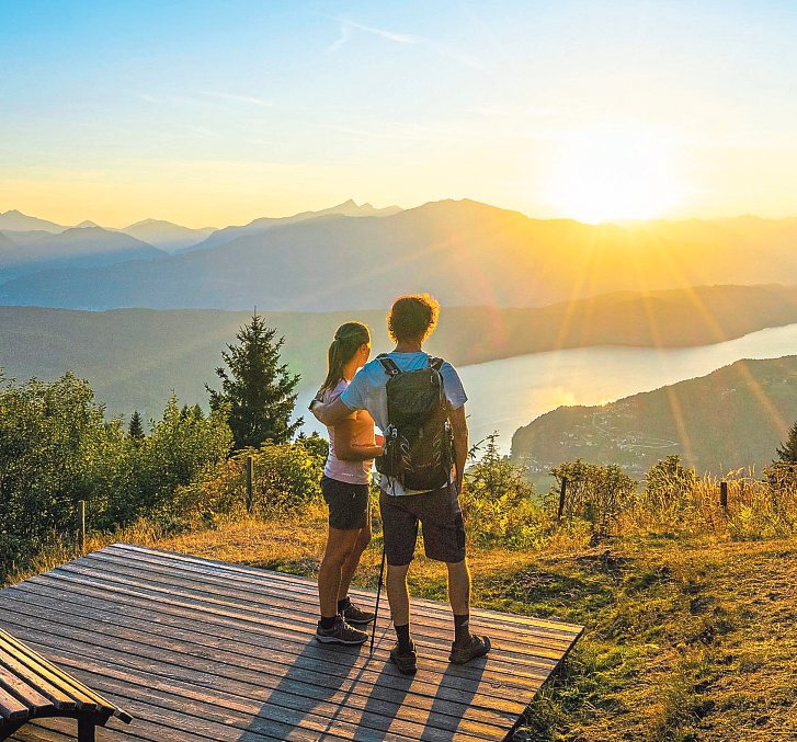 Rund um den See gibt es über 500 Kilometer markierte Wanderwege. Foto: Gert Perauer MBN Tourismus