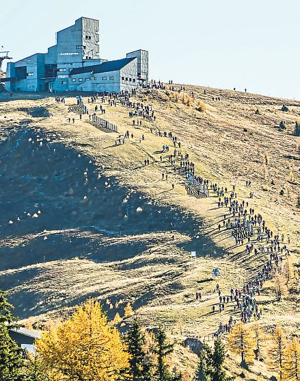Der Franz Klammer Wandertag findet am 17.10. an der Kaiserburg statt. Foto: Arno_Gruber_sen
