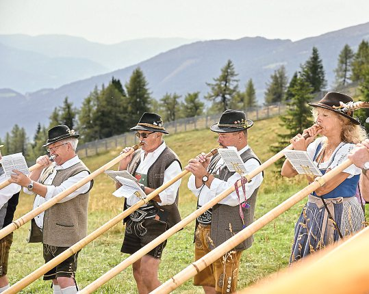 Sehenswert: Pritzhütte, Künstlerstadt Gmünd und Alphornbläsertreffen. Foto: Roland Holitzky