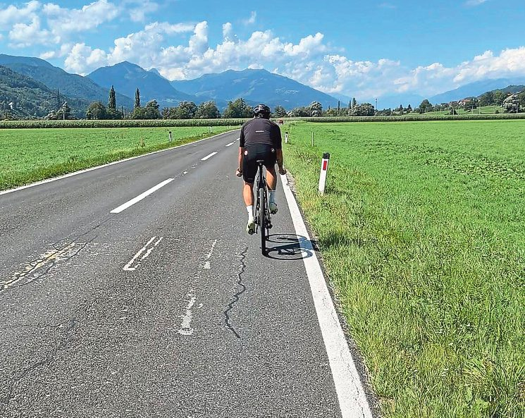 Doch auch abseits des Radweges kann man das Drautal (im Bild) oder auch das Möllund Liesertal genießen.