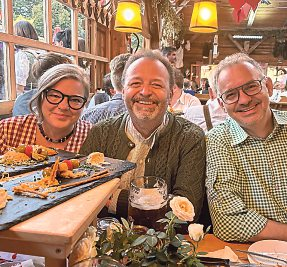 Daniela Senn, Jürgen Birlmair und Robert Eugster.