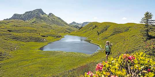 Wanderungen in der schönen Landschaft Kärntens.Fotos: Martin Hofmann (1), Granz Gerdl (2), Michael Stabentheiner (1)
