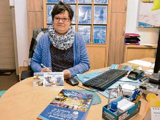 Doreen Korb weiß, dass Reisegutscheine ein beliebtes Weihnachtsgeschenk sind. Peter Aswendt