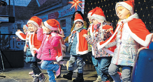 Auch Großräschens Jüngste zeigen am Samstag ihr Können auf der Bühne. Foto: Stadt Großräschen