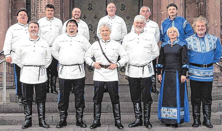 Peter Orloff & Der Schwarzmeer Kosaken-Chor am 22. August in der Kreuzkirche Cottbus. Tickets: 0355 481 568 Foto: Harald Haberscheidt