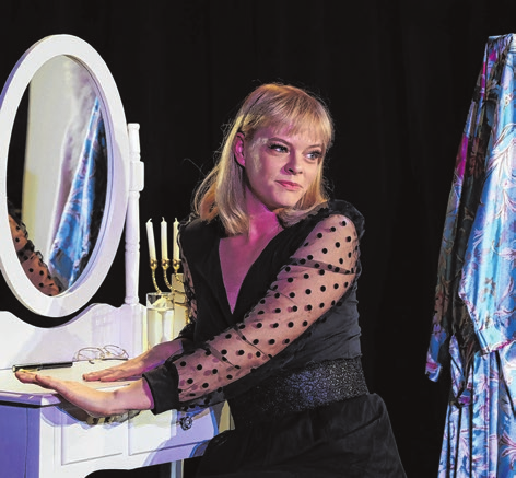 „So oder so - Hildegard Knef“ am 27. Februar und 13. März in der Neuen Bühne Senftenberg. Tickets unter: 03573 801 286 Foto: Steffen Rasche