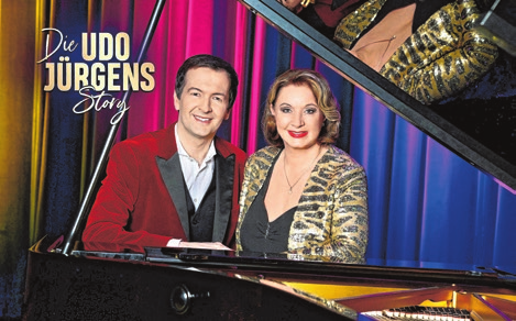 Gabriela Benesch und Alex Parker erzählen „Die Udo Jürgens Story“: 24. Oktober, Stadthalle Cottbus. Tickets: 0355 481 568 Foto: Harald Kraus