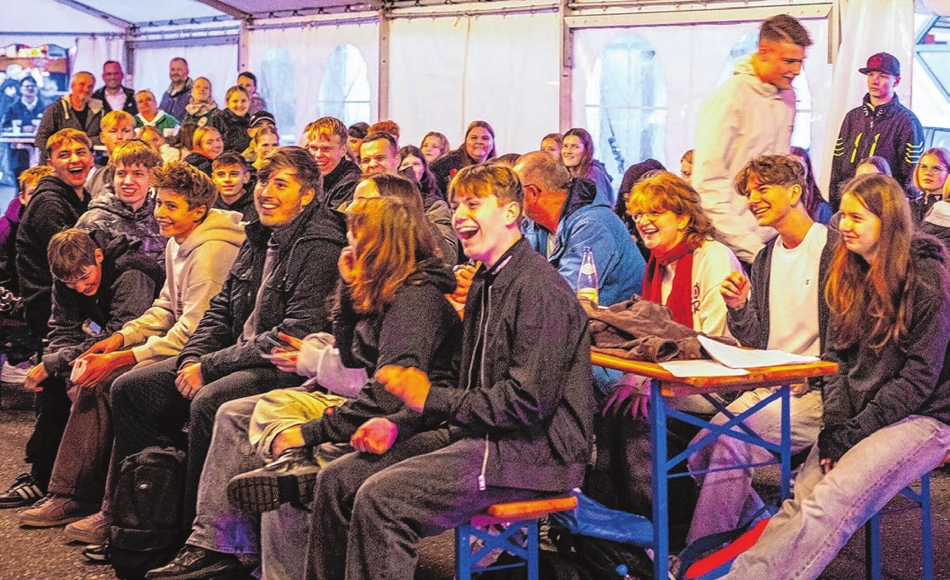 Dass der Tag des offenen Unternehmens in Forst (Lausitz) auch jede Menge Spaß macht, beweist dieser Schnappschuss aus dem vergangenen Jahr.