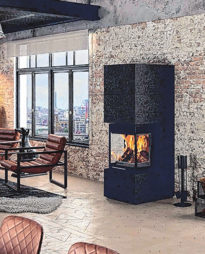 Der Club UH-550 von Oranier begeistert - Ofen des Jahres 2025. Foto: Oranier Heiztechnik/akz