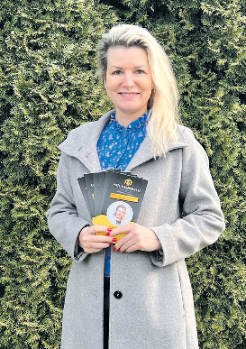 Fühlt sich in Storkow sehr wohl: Deshalb hat Anja Haberzettel hier vor drei Jahren ein Immobilienbüro gegründet.
