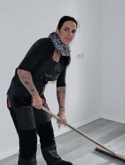 Sie ist die rechte Hand vom Chef und packt mit an, wo es nötig wird: Katja Schmidt.