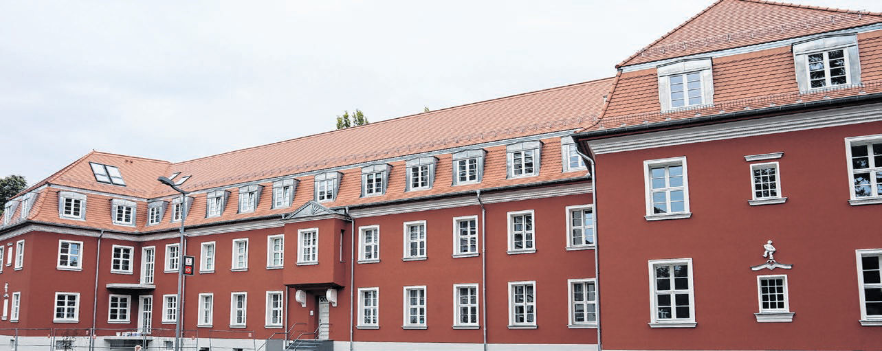 War ein Wohnhaus für Eisenbahnerfamilien: Das sanierte Kießlinghaus an der Leipziger Straße wurde 1922 errichtet und fast einhundert Jahre später gerettet und saniert.