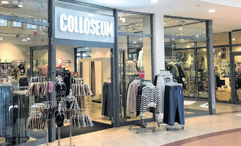 Im Damen-Bekleidungsgeschäft Colloseum in der Fürstengalerie ist Frühlingsmode eingetroffen.