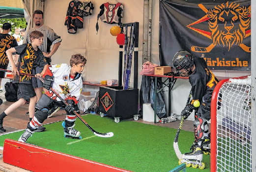 Action, Spaß und Spiel zum Mitmachen kann man am Sonntag auf der Festmeile erleben.